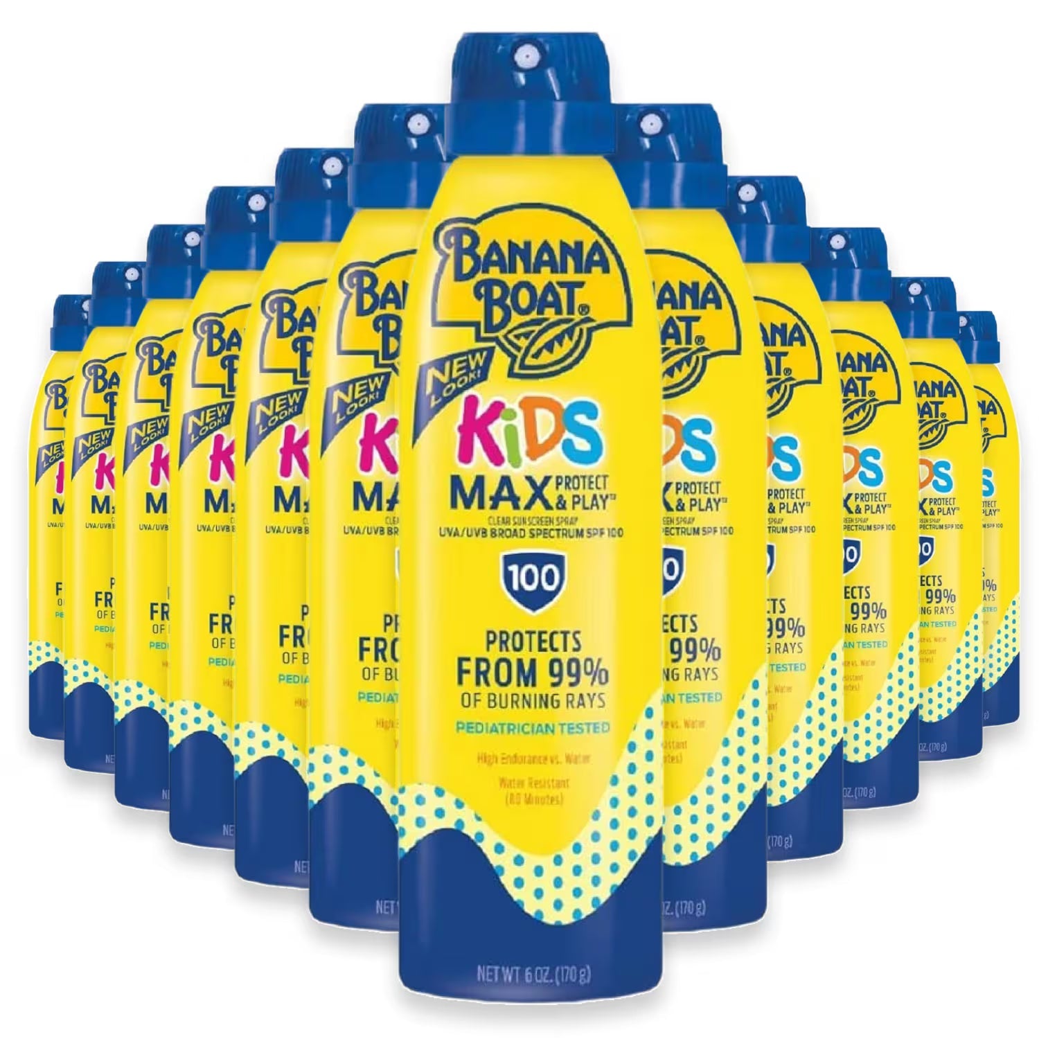 Banana Boat Kids UltraMist Clear Spray SPF100 - 6oz - 12 Pack
